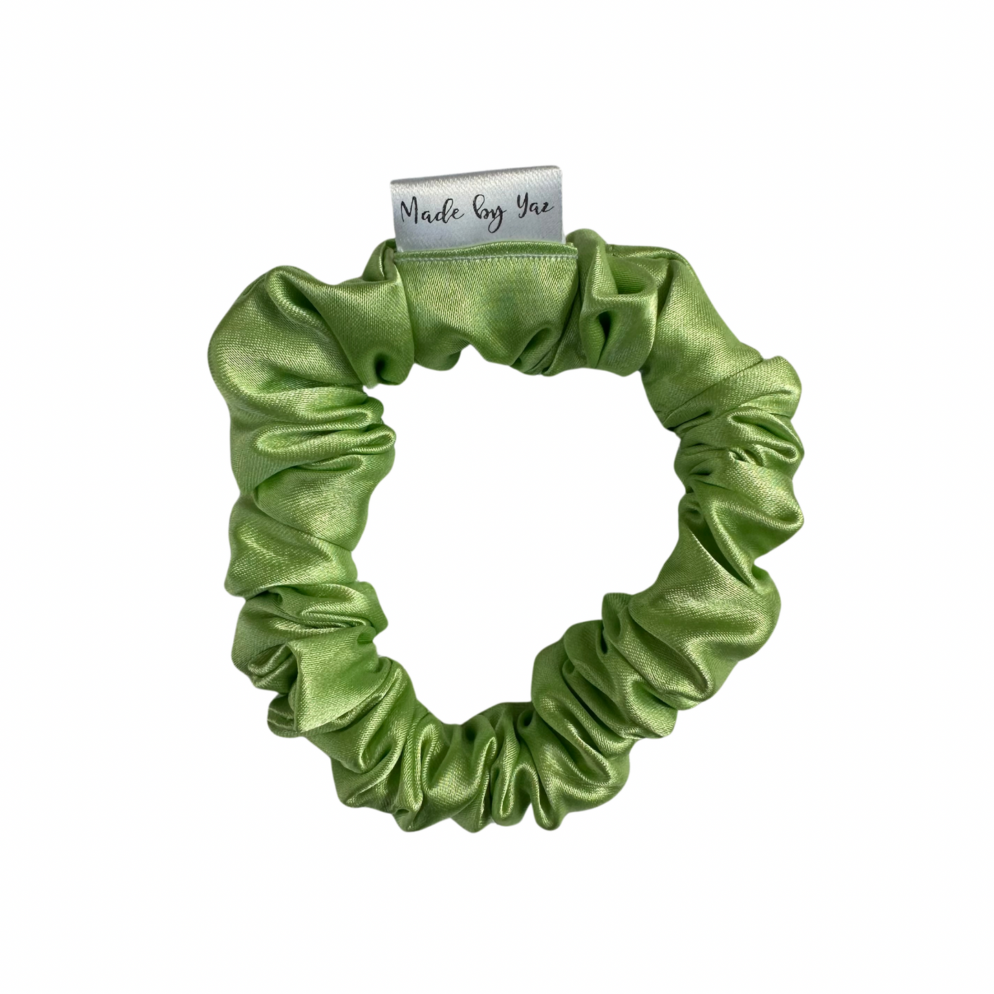 Lime Petite Scrunchie